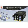 DécoTime 12 Alcohol Markers Indian Blue (3005439)