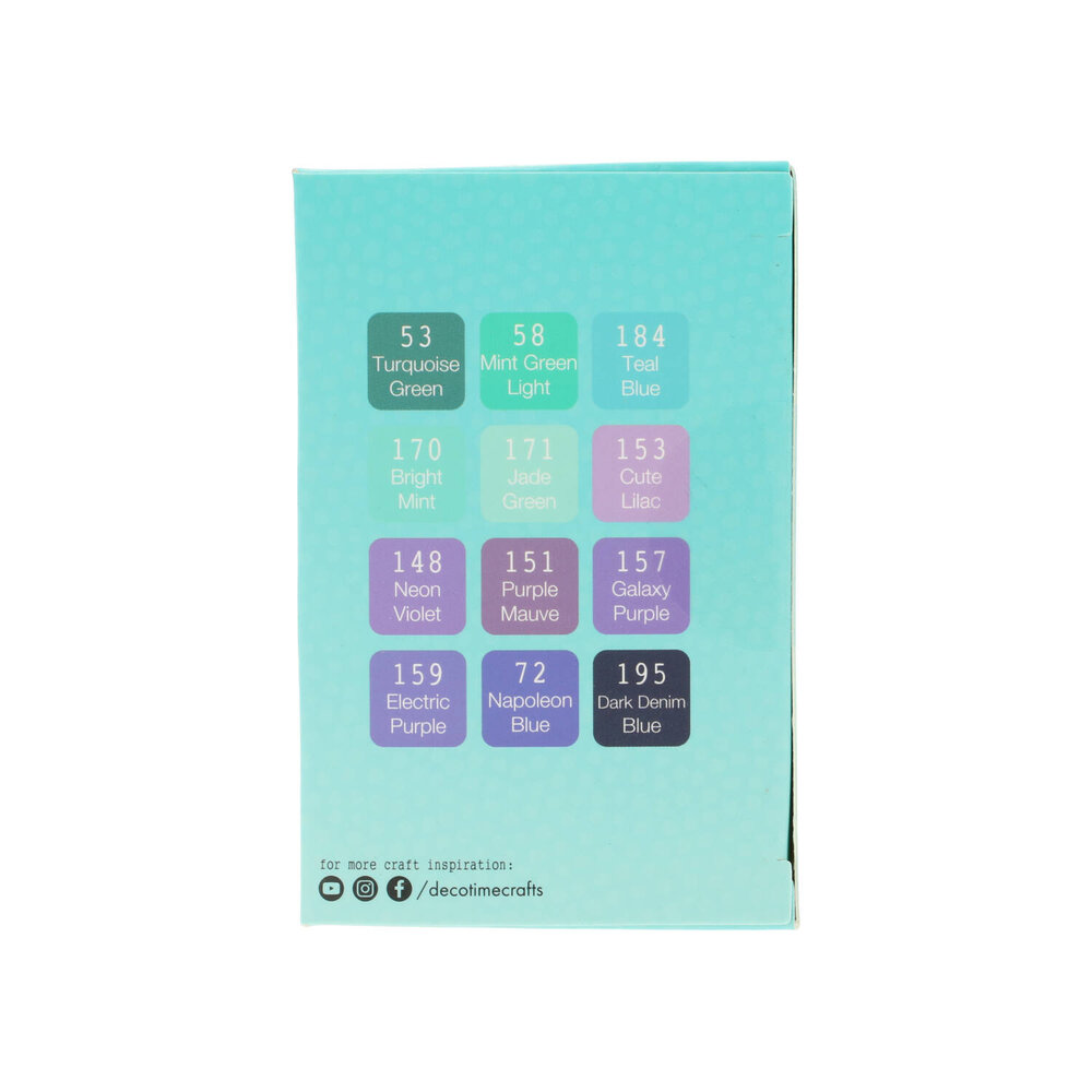 DécoTime Secret Garden WAVE Alcohol Markers (3005439)