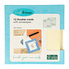 Craft & Design Cards & Envelopes 13x13cm Creme (3207167) Craft & Design Cards & Envelopes 13x13cm Creme (3207167)