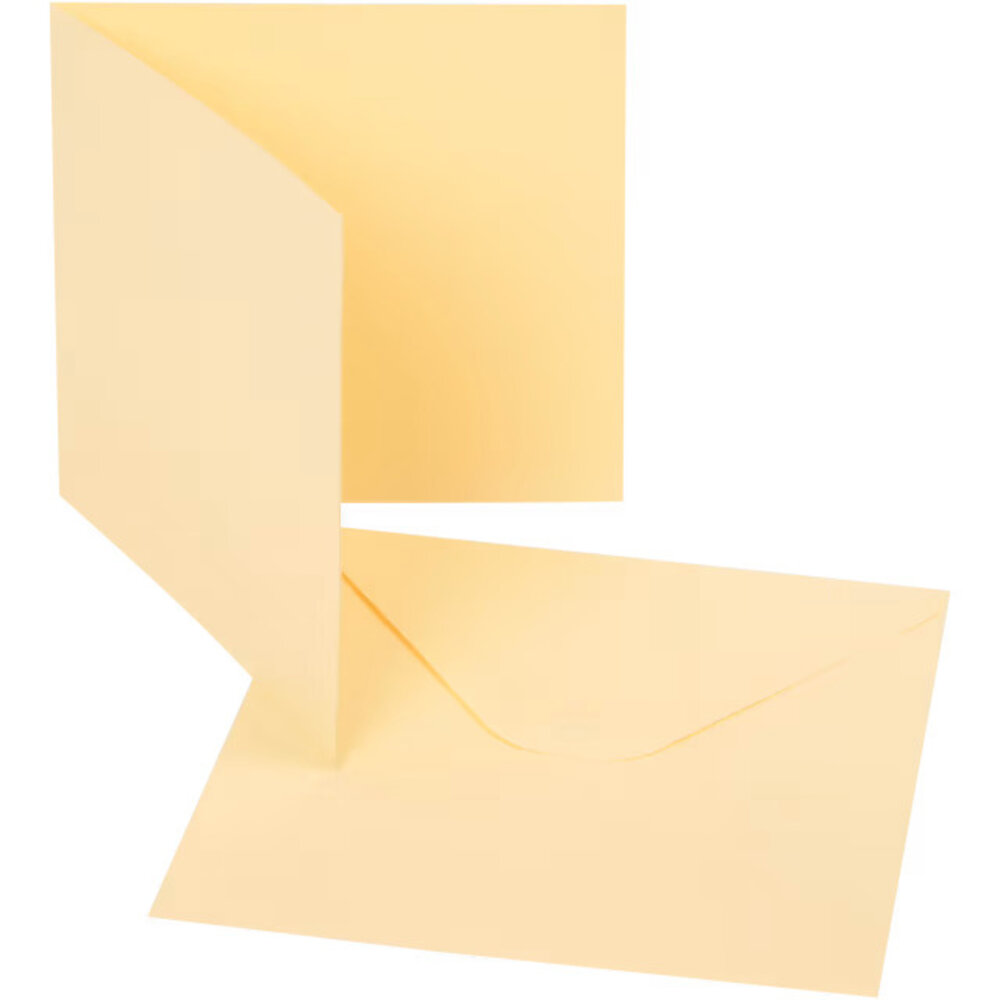 Craft & Design Cards & Envelopes 13x13cm Creme (3207167) Craft & Design Cards & Envelopes 13x13cm Creme (3207167)