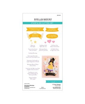 Spellbinders Bibi's Little Blessings Everyday Blessings & Banners Stamp & Die Set (SDS-230)