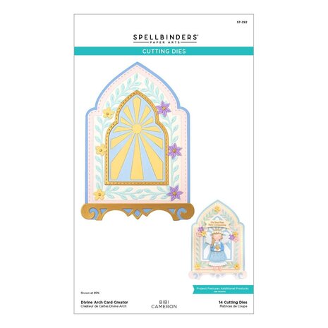 Spellbinders PRE-ORDER Bibi's Little Blessings Divine Arch Card Creator Dies (S7-292) Spellbinders PRE-ORDER Bibi's Little Blessings Divine Arch Card Creator Dies (S7-292)