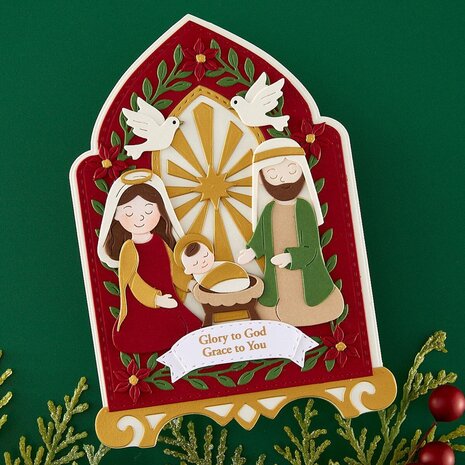 Spellbinders PRE-ORDER Bibi's Little Blessings Nativity Blessings Dies (S5-765) Spellbinders PRE-ORDER Bibi's Little Blessings Nativity Blessings Dies (S5-765)