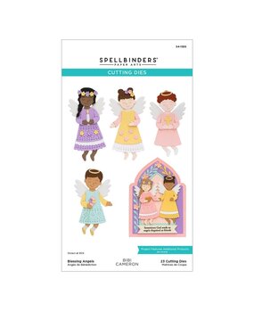 Spellbinders PRE-ORDER Bibi's Little Blessings Blessing Angels Dies (S4-1555) Spellbinders PRE-ORDER Bibi's Little Blessings Blessing Angels Dies (S4-1555)