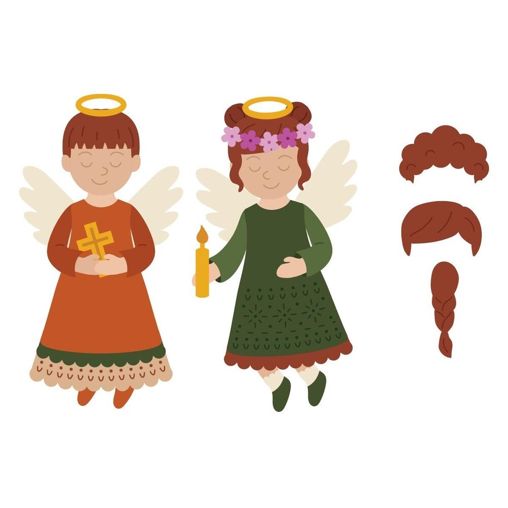 Spellbinders PRE-ORDER Bibi's Little Blessings Blessing Angels Dies (S4-1555) Spellbinders PRE-ORDER Bibi's Little Blessings Blessing Angels Dies (S4-1555)
