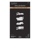 Spellbinders PRE-ORDER Halloween City Holiday Happy Halloween Sentiments Press Plate & Die Set (BP-381) Spellbinders PRE-ORDER Halloween City Holiday Happy Halloween Sentiments Press Plate & Die Set (BP-381)