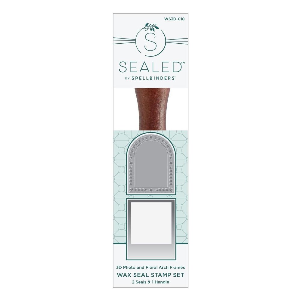 Spellbinders PRE-ORDER Simply Halloween 3D Photo & Floral Arch Frames 3D Wax Seal Stamp (WS3D-018) Spellbinders PRE-ORDER Simply Halloween 3D Photo & Floral Arch Frames 3D Wax Seal Stamp (WS3D-018)