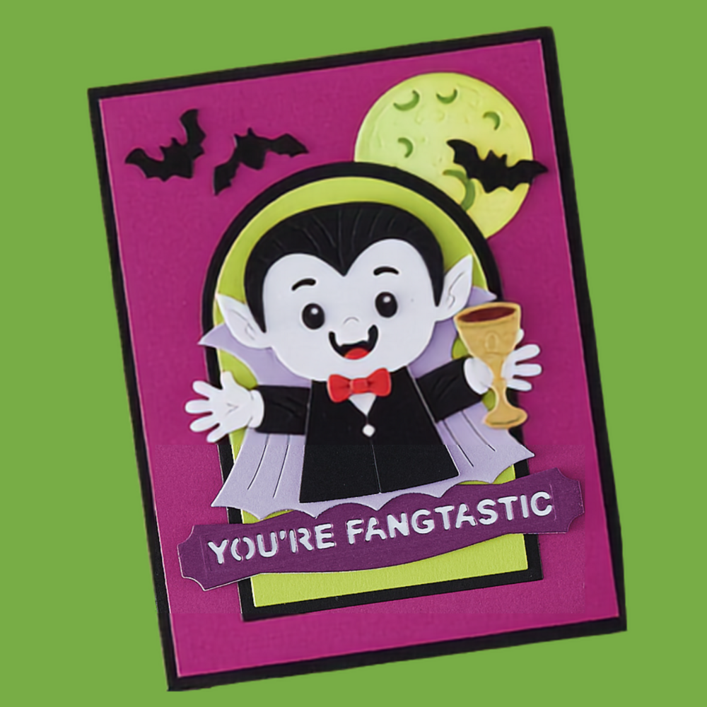 Spellbinders PRE-ORDER Halloween Hugs Drac Dies (S6-272) Spellbinders PRE-ORDER Halloween Hugs Drac Dies (S6-272)