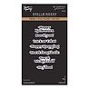 Spellbinders PRE-ORDER Halloween Hugs Spooky Sentiments Press Plate & Die Set (BP-387) Spellbinders PRE-ORDER Halloween Hugs Spooky Sentiments Press Plate & Die Set (BP-387)