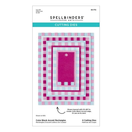 Spellbinders PRE-ORDER Midnight Mischief Color Block Accent Rectangles Dies (S5-772) Spellbinders PRE-ORDER Midnight Mischief Color Block Accent Rectangles Dies (S5-772)