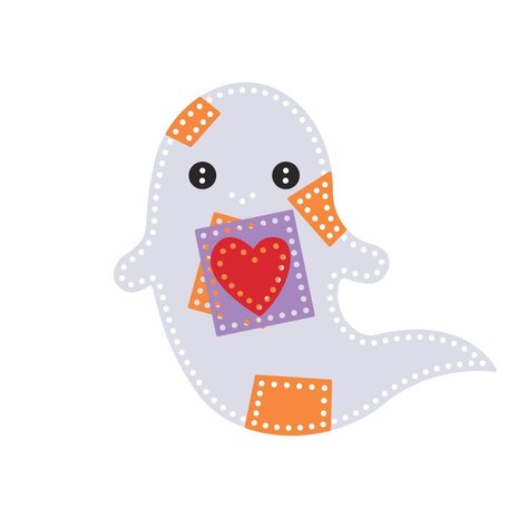 Spellbinders PRE-ORDER Halloween Felt Stitch & Create Patchwork Boo Dies (S5-773) Spellbinders PRE-ORDER Halloween Felt Stitch & Create Patchwork Boo Dies (S5-773)