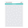 Spellbinders PRE-ORDER Mugs & Kisses Snow Joy Stencil (STN-109) Spellbinders PRE-ORDER Mugs & Kisses Snow Joy Stencil (STN-109)