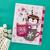 Spellbinders PRE-ORDER Mugs & Kisses Snow Joy Stencil (STN-109) Spellbinders PRE-ORDER Mugs & Kisses Snow Joy Stencil (STN-109)
