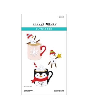Spellbinders PRE-ORDER Mugs & Kisses Mug Friends Dies (S4-1477)