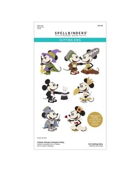 Spellbinders Classic Mouse Costume Party Dies (S5-774)