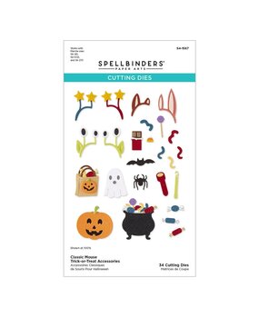 Spellbinders PRE-ORDER Classic Mouse Costume Party Trick-or-Treat Accessories Dies (S4-1567)