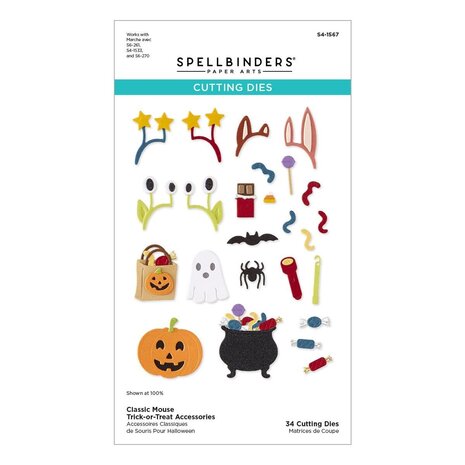 Spellbinders PRE-ORDER Classic Mouse Costume Party Trick-or-Treat Accessories Dies (S4-1567) Spellbinders PRE-ORDER Classic Mouse Costume Party Trick-or-Treat Accessories Dies (S4-1567)