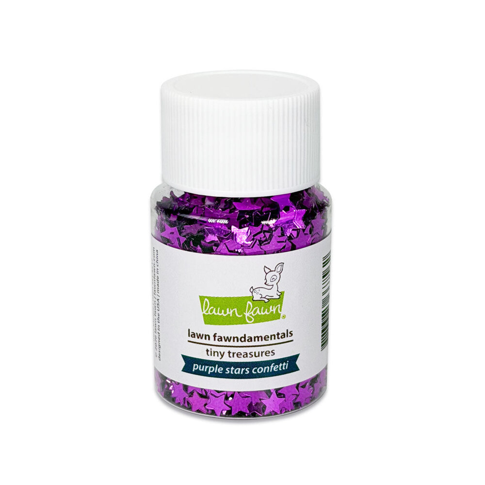 Lawn Fawn Purple Stars Confetti (LF4217) Lawn Fawn Purple Stars Confetti (LF4217)