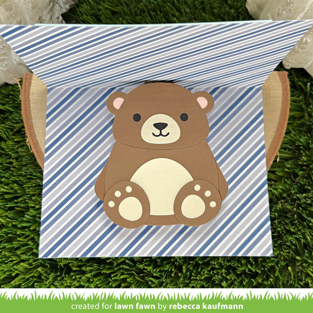 Lawn Fawn Big Hugs Pop-Up Dies (LF4204) Lawn Fawn Big Hugs Pop-Up Dies (LF4204)