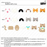 Lawn Fawn Build-A-Cat Dies (LF4206) Lawn Fawn Build-A-Cat Dies (LF4206)
