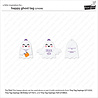 Lawn Fawn Happy Ghost Tag Dies (LF4208) Lawn Fawn Happy Ghost Tag Dies (LF4208)