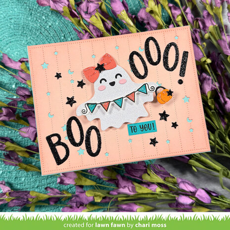Lawn Fawn Happy Ghost Tag Dies (LF4208) Lawn Fawn Happy Ghost Tag Dies (LF4208)
