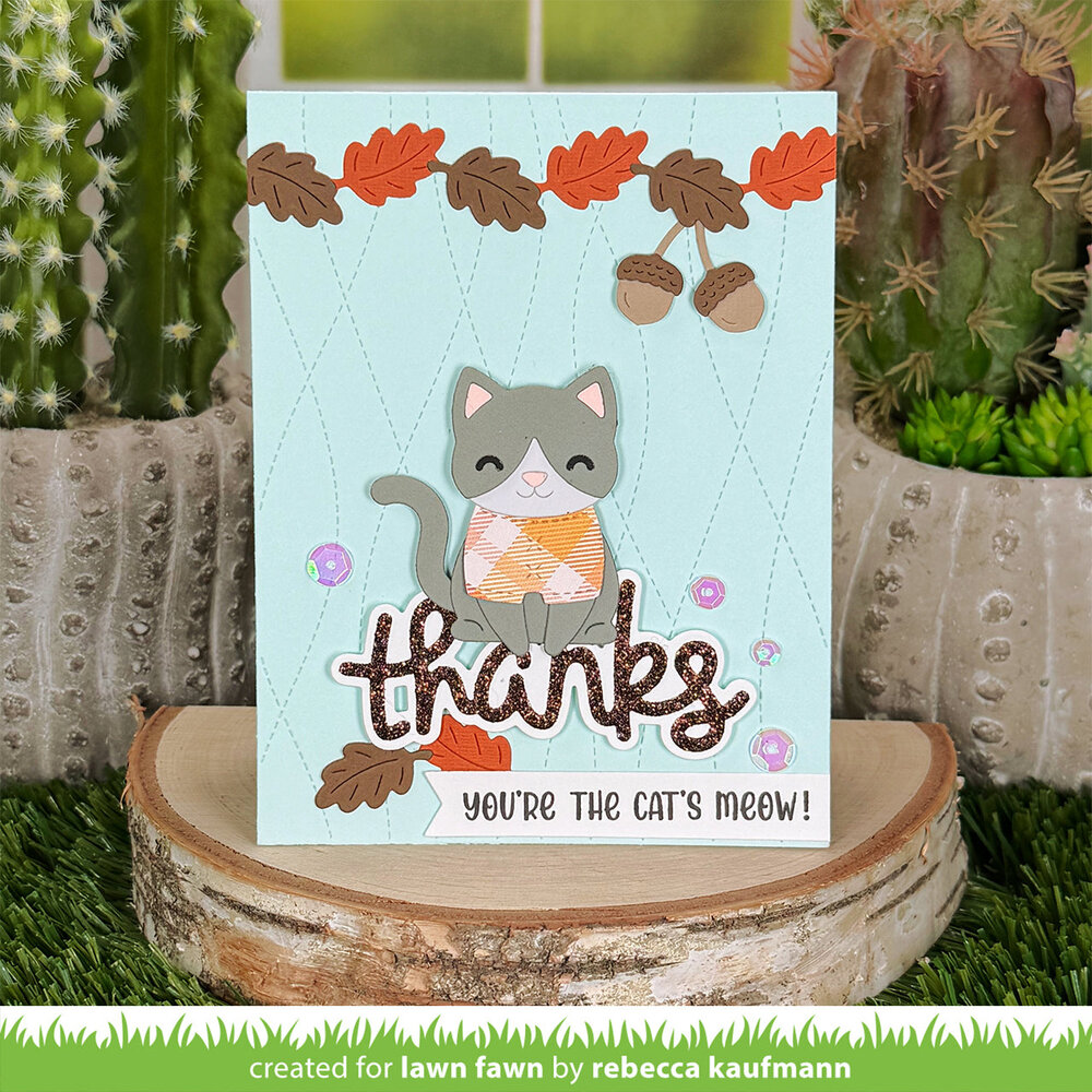 Lawn Fawn Scripty Thanks Outline Dies (LF4213) Lawn Fawn Scripty Thanks Outline Dies (LF4213)