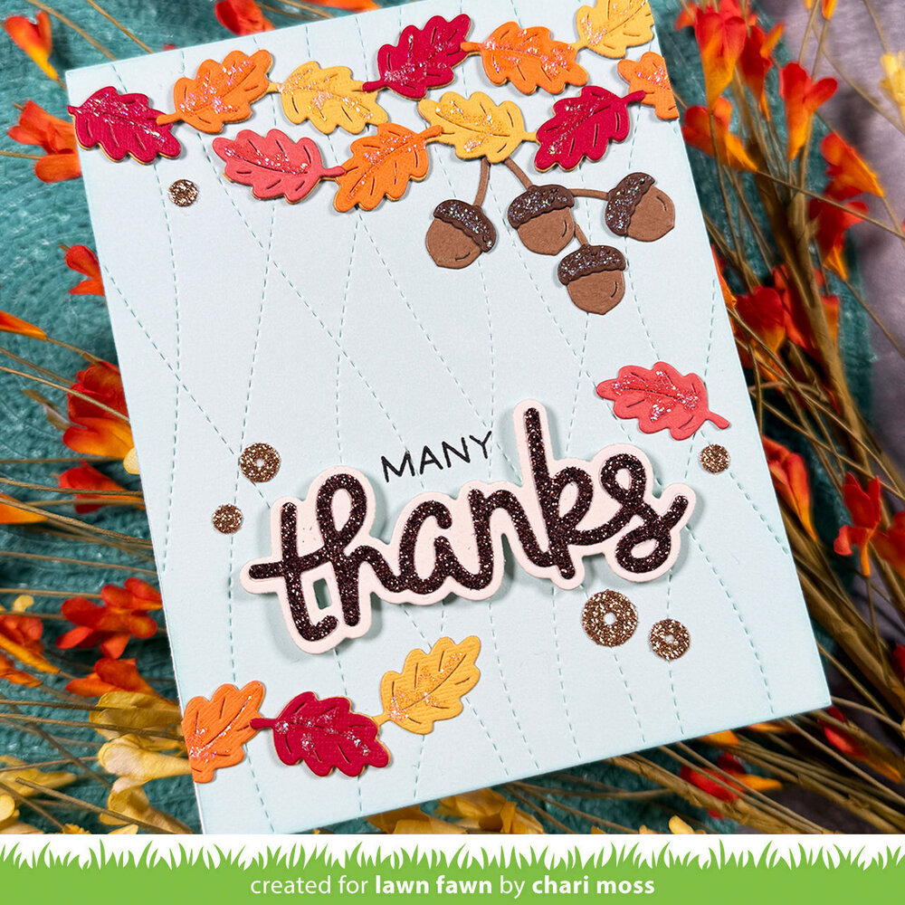 Lawn Fawn Scripty Thanks Outline Dies (LF4213) Lawn Fawn Scripty Thanks Outline Dies (LF4213)
