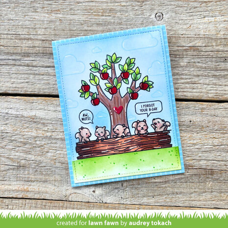 Lawn Fawn Simply Celebrate Squirrels Clear Stamps (LF3881) Lawn Fawn Simply Celebrate Squirrels Clear Stamps (LF3881)