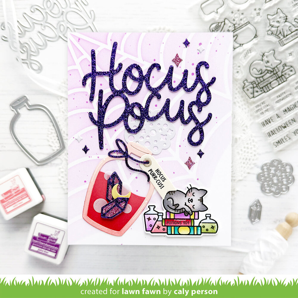 Lawn Fawn Hocus Purr-cus! Clear Stamps (LF4186) Lawn Fawn Hocus Purr-cus! Clear Stamps (LF4186)