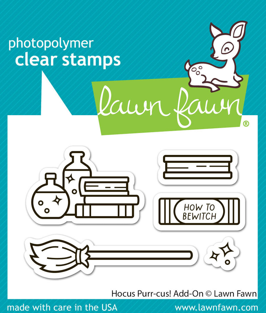 Lawn Fawn Hocus Purr-cus! Add-On Clear Stamps (LF4189) Lawn Fawn Hocus Purr-cus! Add-On Clear Stamps (LF4189)