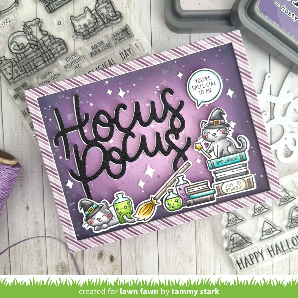 Lawn Fawn Hocus Purr-cus! Add-On Clear Stamps (LF4189) Lawn Fawn Hocus Purr-cus! Add-On Clear Stamps (LF4189)