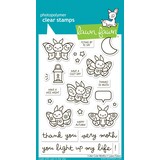 Lawn Fawn I Like Cute Moths Clear Stamps (LF4192)