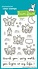 I Like Cute Moths Clear Stamps (LF4192) I Like Cute Moths Clear Stamps (LF4192)