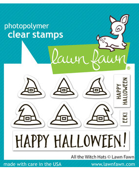 Lawn Fawn All the Witch Hats Clear Stamps (LF4200) Lawn Fawn All the Witch Hats Clear Stamps (LF4200)