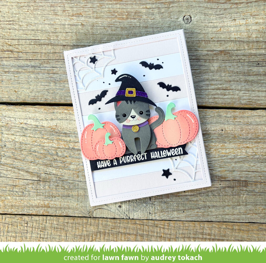 Lawn Fawn Henry's Build-A-Sentiment Cat Clear Stamps (LF4203) Lawn Fawn Henry's Build-A-Sentiment Cat Clear Stamps (LF4203)