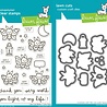 Lawn Fawn I Like Cute Moths Stamp & Die DUO (LF4193) Lawn Fawn I Like Cute Moths Stamp & Die DUO (LF4193)