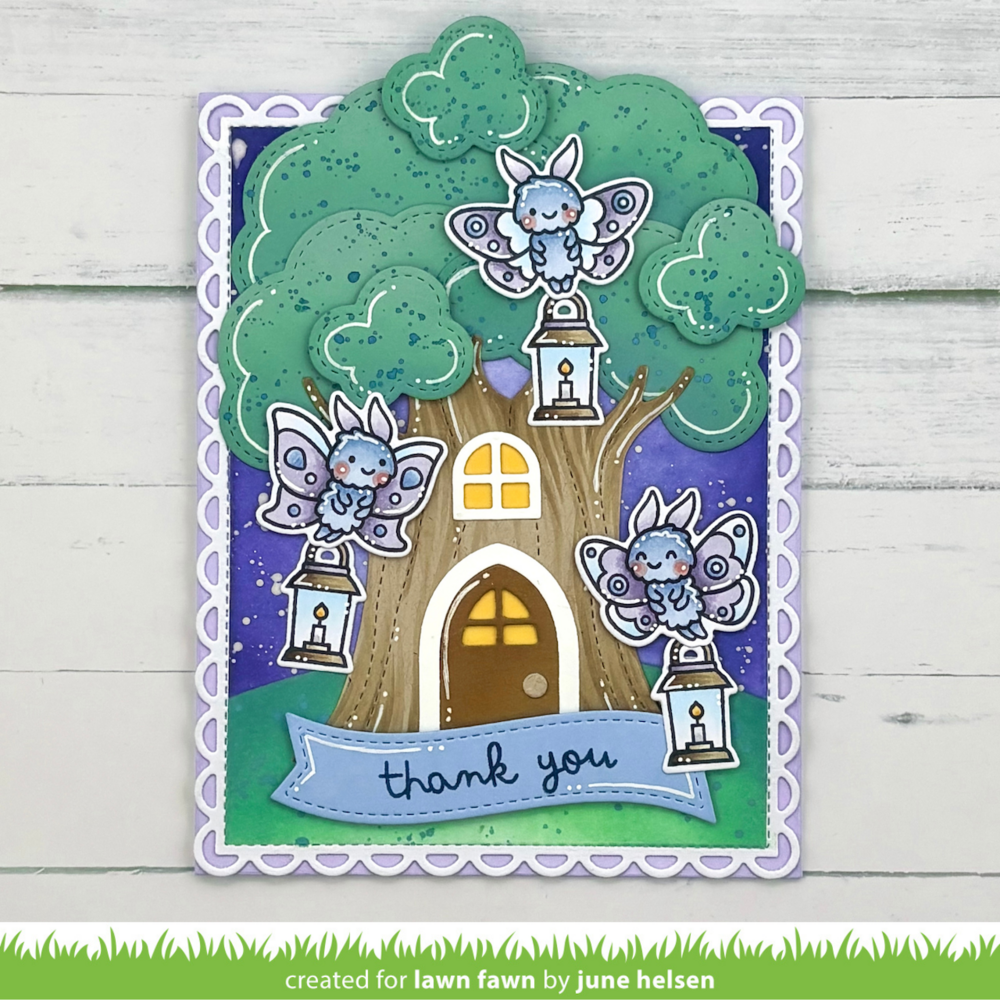 Lawn Fawn I Like Cute Moths Stamp & Die DUO (LF4193) Lawn Fawn I Like Cute Moths Stamp & Die DUO (LF4193)