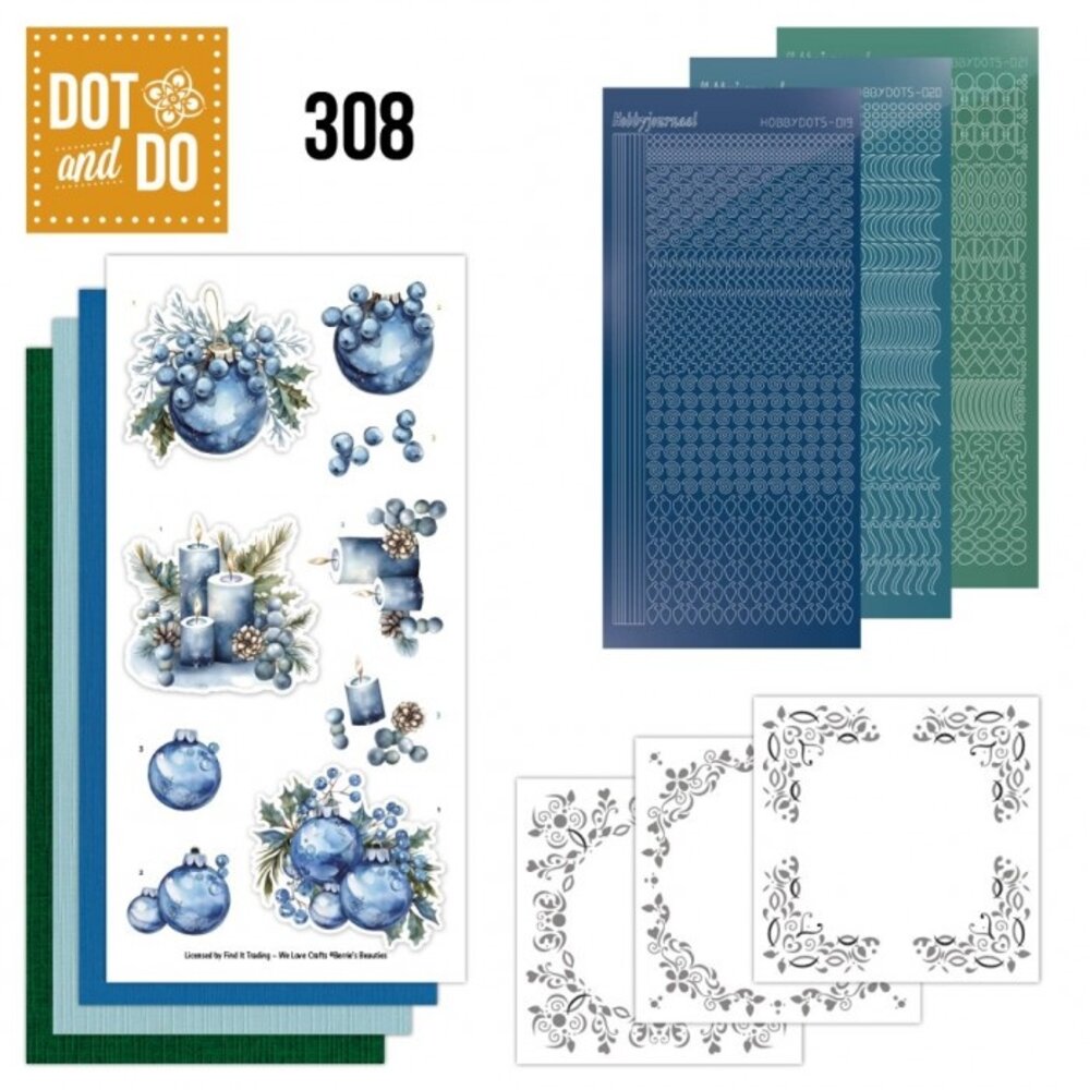 Find It Trading Dot and Do Blue Christmas (DODO308) Find It Trading Dot and Do Blue Christmas (DODO308)