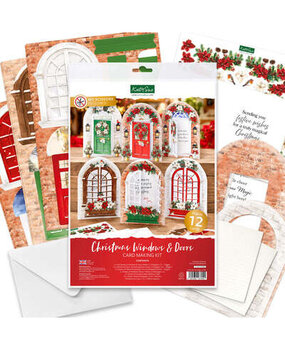 Katy Sue Card Making Kit Christmas Windows and Doors (17-10111CWD) Katy Sue Card Making Kit Christmas Windows and Doors (17-10111CWD)