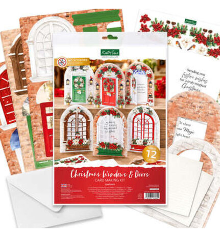 Katy Sue Card Making Kit Christmas Windows and Doors (17-10111CWD) Katy Sue Card Making Kit Christmas Windows and Doors (17-10111CWD)