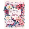 AB Studio My Garden Blooming Flowers A4 Cut & Collage Book
