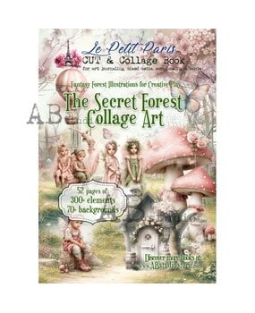 AB Studio The Secret Forest A4 Cut & Collage Book AB Studio The Secret Forest A4 Cut & Collage Book