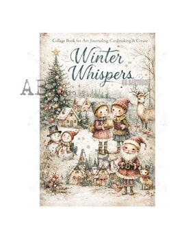 AB Studio Winter Whispers A4 Cut & Collage Book AB Studio Winter Whispers A4 Cut & Collage Book
