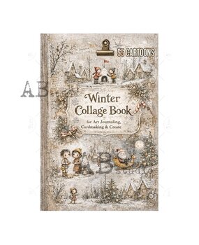 AB Studio Winter Collage A4 Cut & Collage Book AB Studio Winter Collage A4 Cut & Collage Book