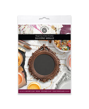 Cosmic Shimmer Silicone Mould Regency Crest Frame (CE0163-CS)