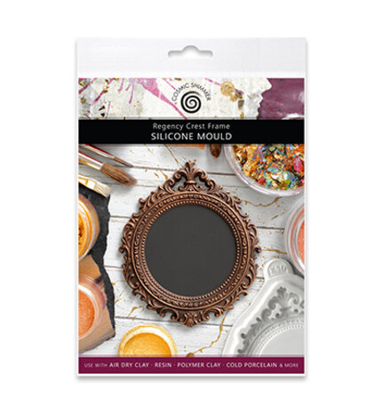 Cosmic Shimmer Silicone Mould Regency Crest Frame (CE0163-CS)