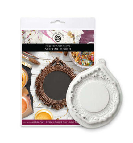 Cosmic Shimmer Silicone Mould Regency Crest Frame (CE0163-CS)