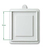 Cosmic Shimmer Silicone Mould Classic Frame (CE0164-CS)