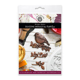 Cosmic Shimmer Silicone Mould Winter Robin (CE0168-CS)
